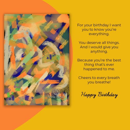 Birthday- Everything 