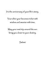 Birthday - Anniversary 